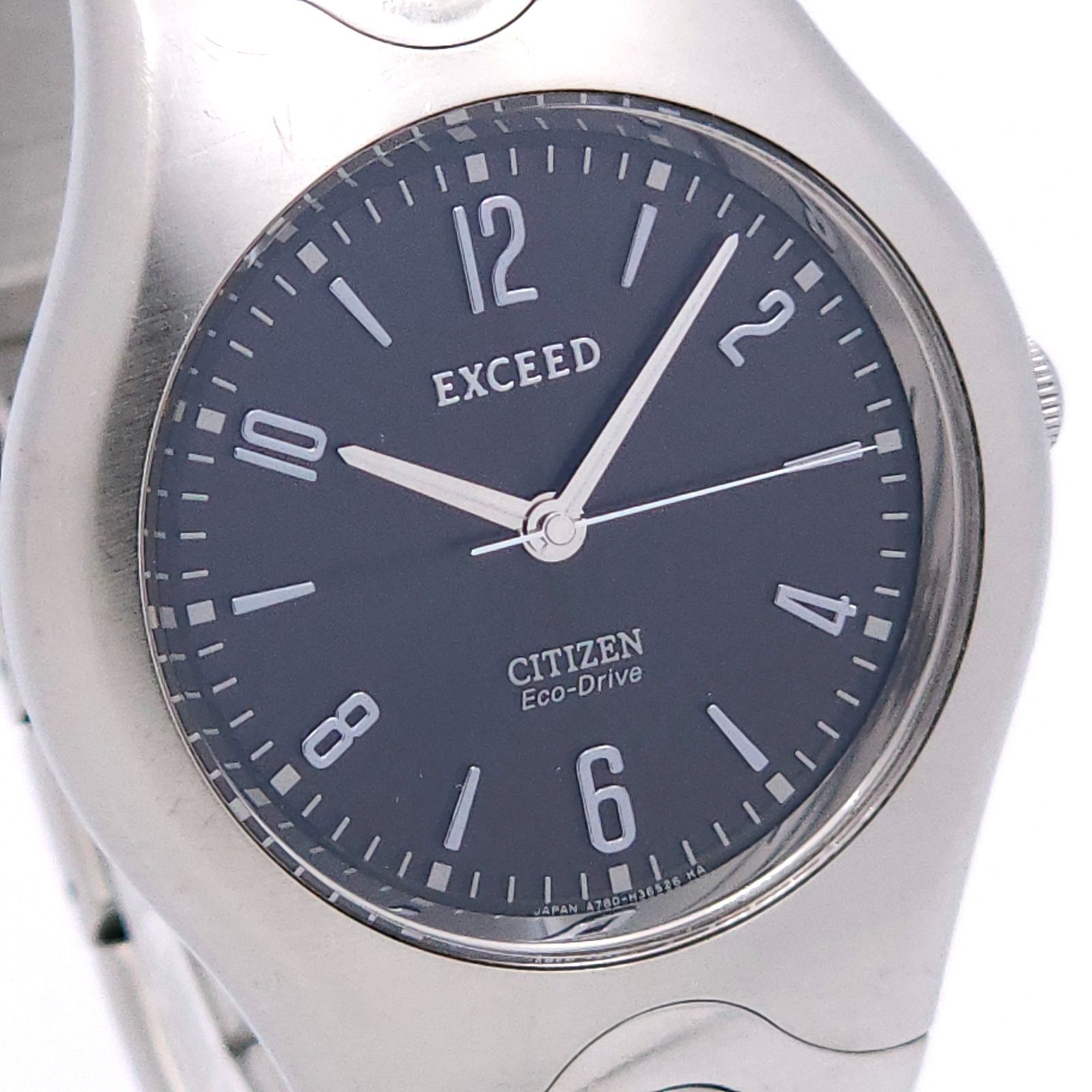 ☆良品 CITIZEN シチズン エクシード A780-H21581 ソーラーQZ