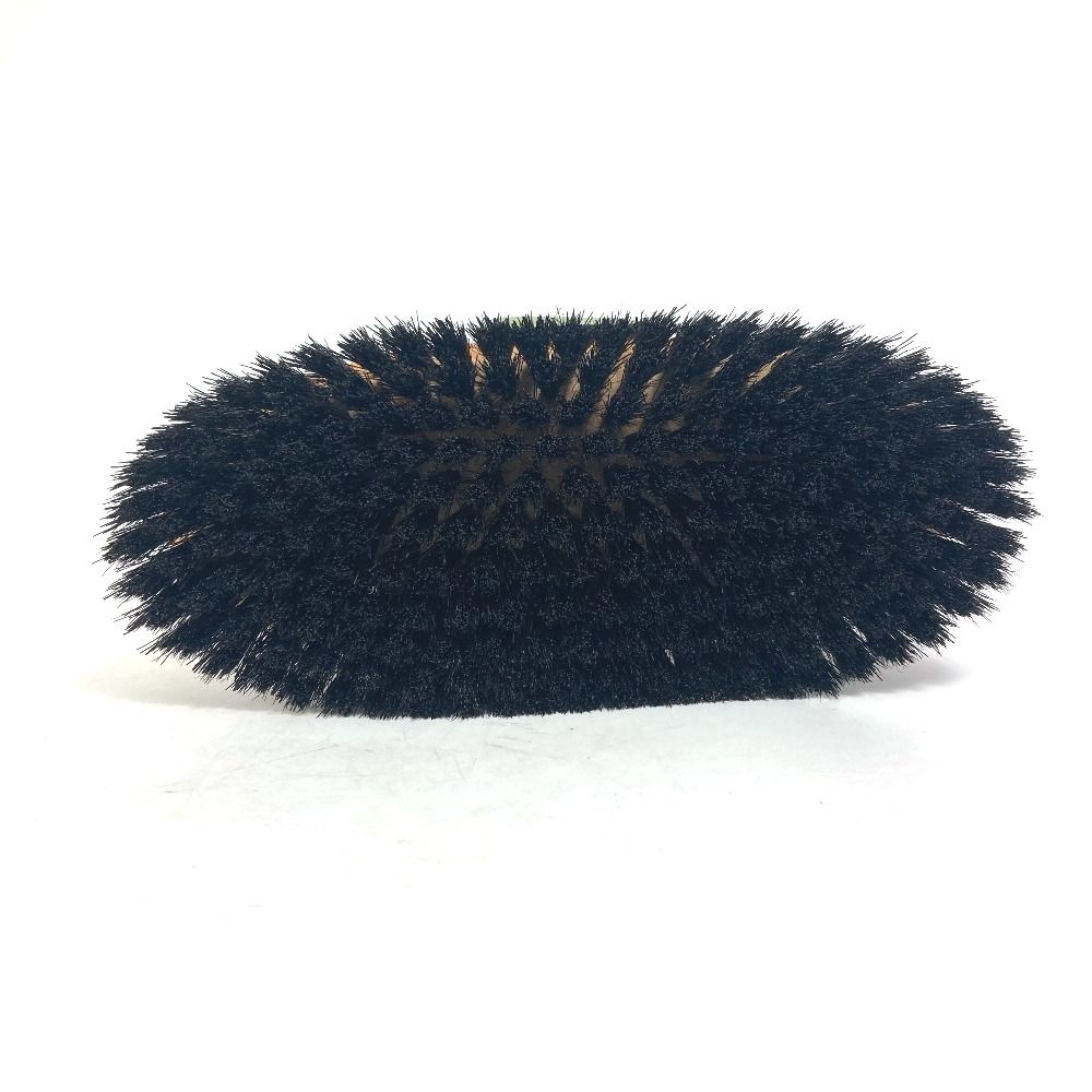 エルメス 毛ブラシ くし 櫛 馬用 ブラシ ペット 馬具 雑貨 レザー