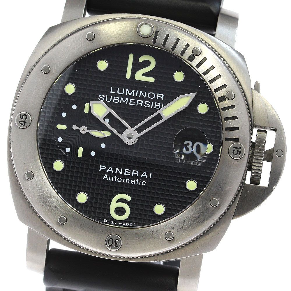 パネライ PANERAI PAM00025 ルミノール サブマーシブル デイト 自動巻き メンズ内箱付き_819438 - メルカリ