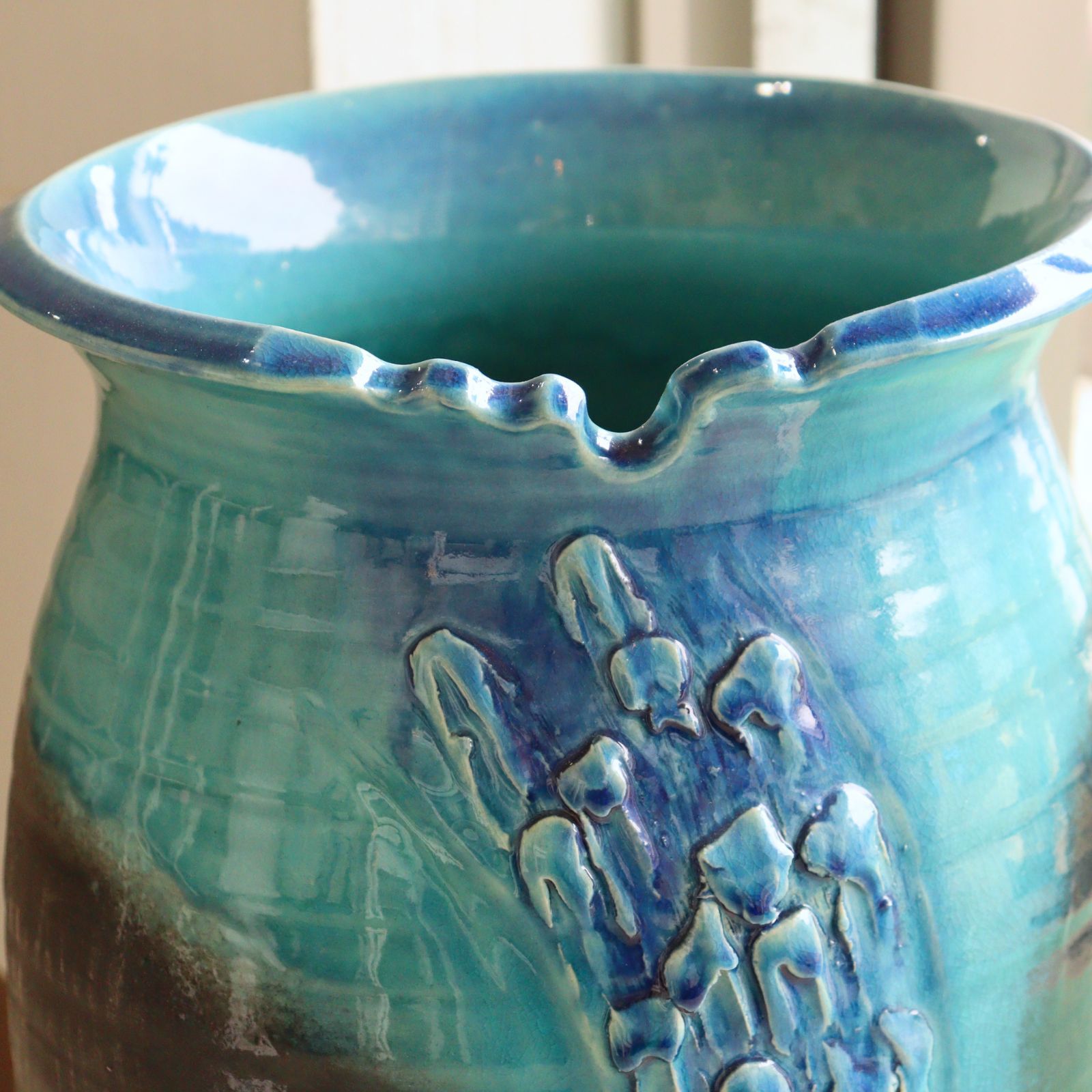 傘立て 清流 信楽焼 陶器 公式 日本製 アンブレラスタンド 傘立て 清流