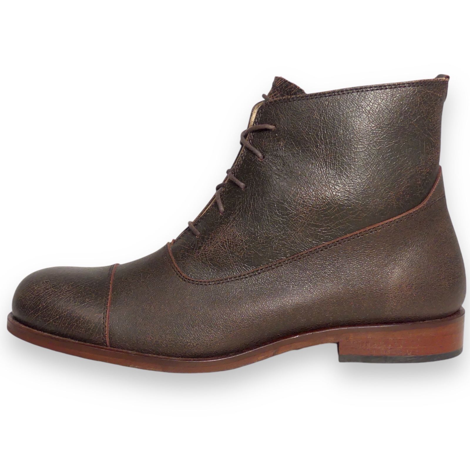 メンズビギ ブラウンレザー レースアップブーツ 楽天市場】モンキー