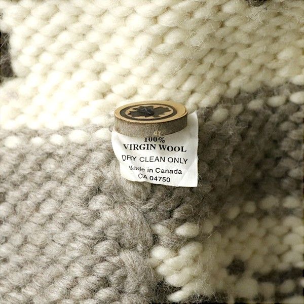カナダ製美品！1，4k! カウチン セーター 極 厚手！CA 07242綺麗本格本場 CANADA上質 白 茶鹿鷲鷹 トナカイムース毛糸 冬防寒 ウール ニット カウチンセーター \u003e カナタ（KANATA） : カウチン