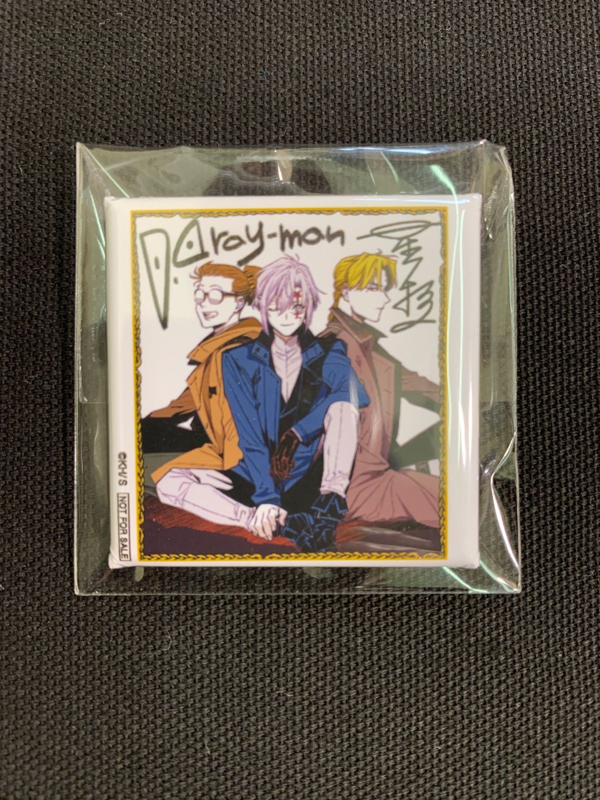 ◇ジャンプSQ 当選品100名 サイン色紙角缶バッジ D.Gray-man - メルカリ