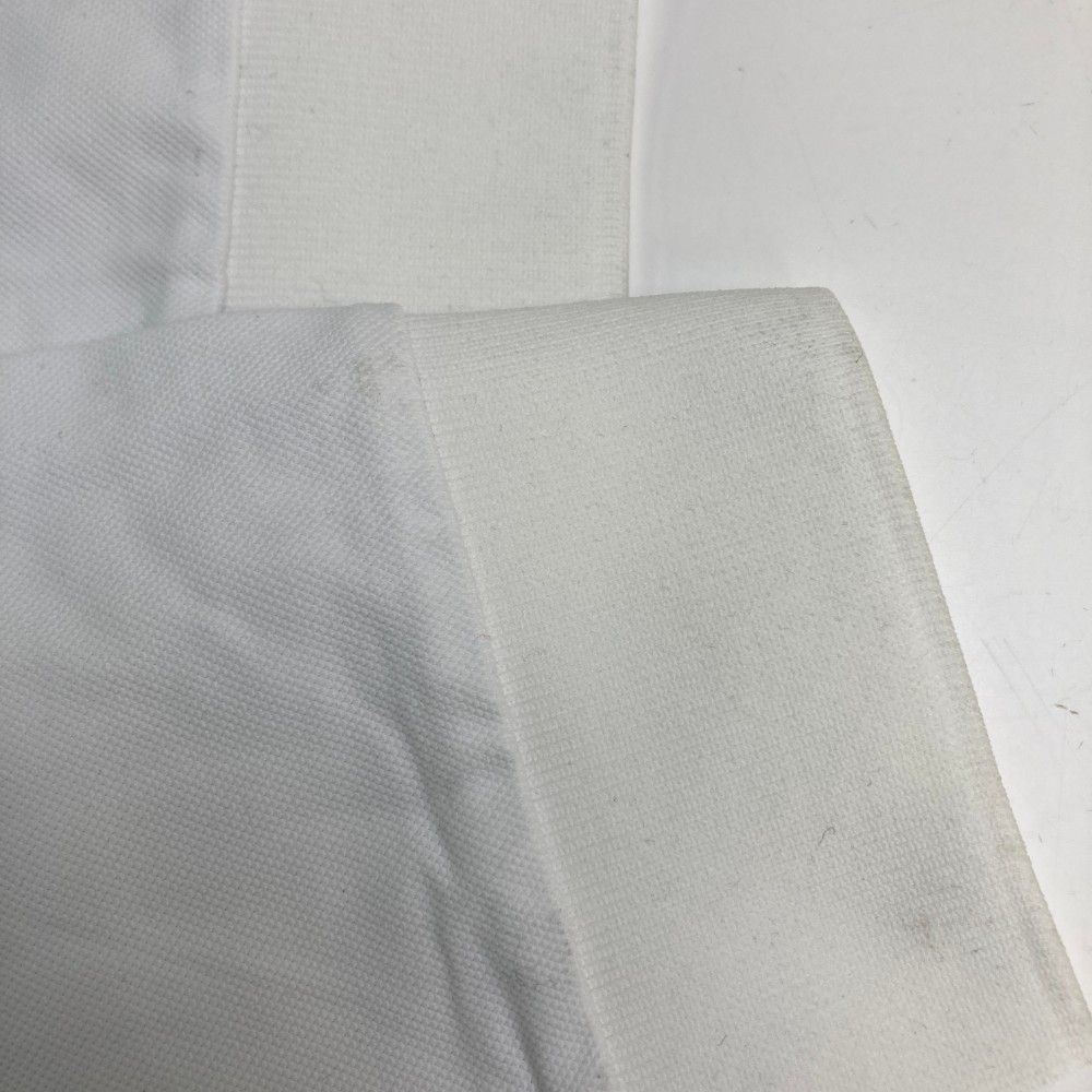 サイズ：48 MARK&LONA マークアンドロナ 長袖ポロシャツ ホワイト系