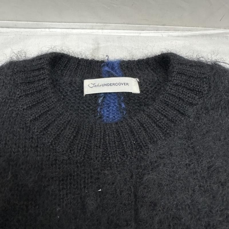 JohnUNDERCOVER ジョンアンダーカバー ニット、セーター 長袖 ロゴ刺繍 