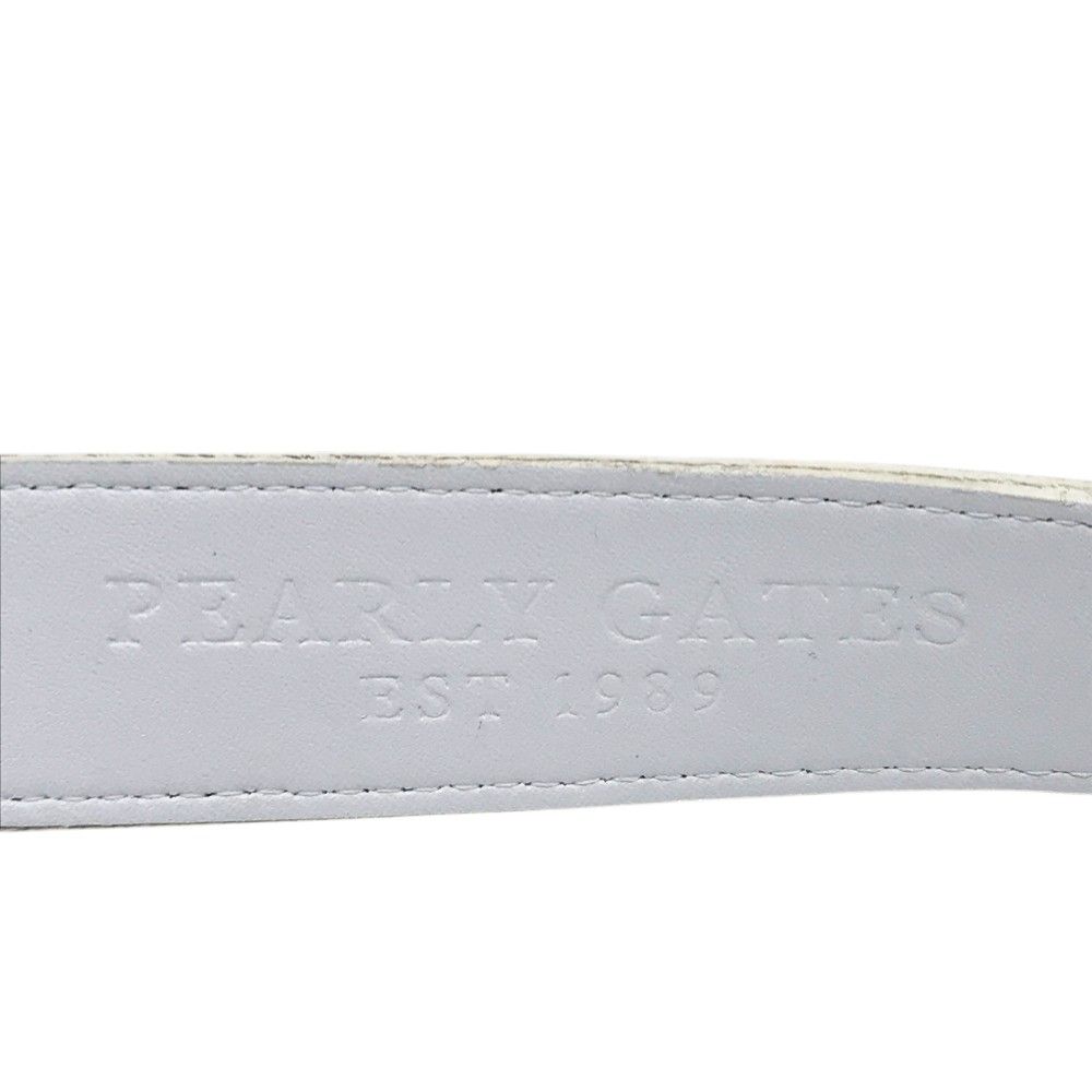 バックルベルト ホワイト系