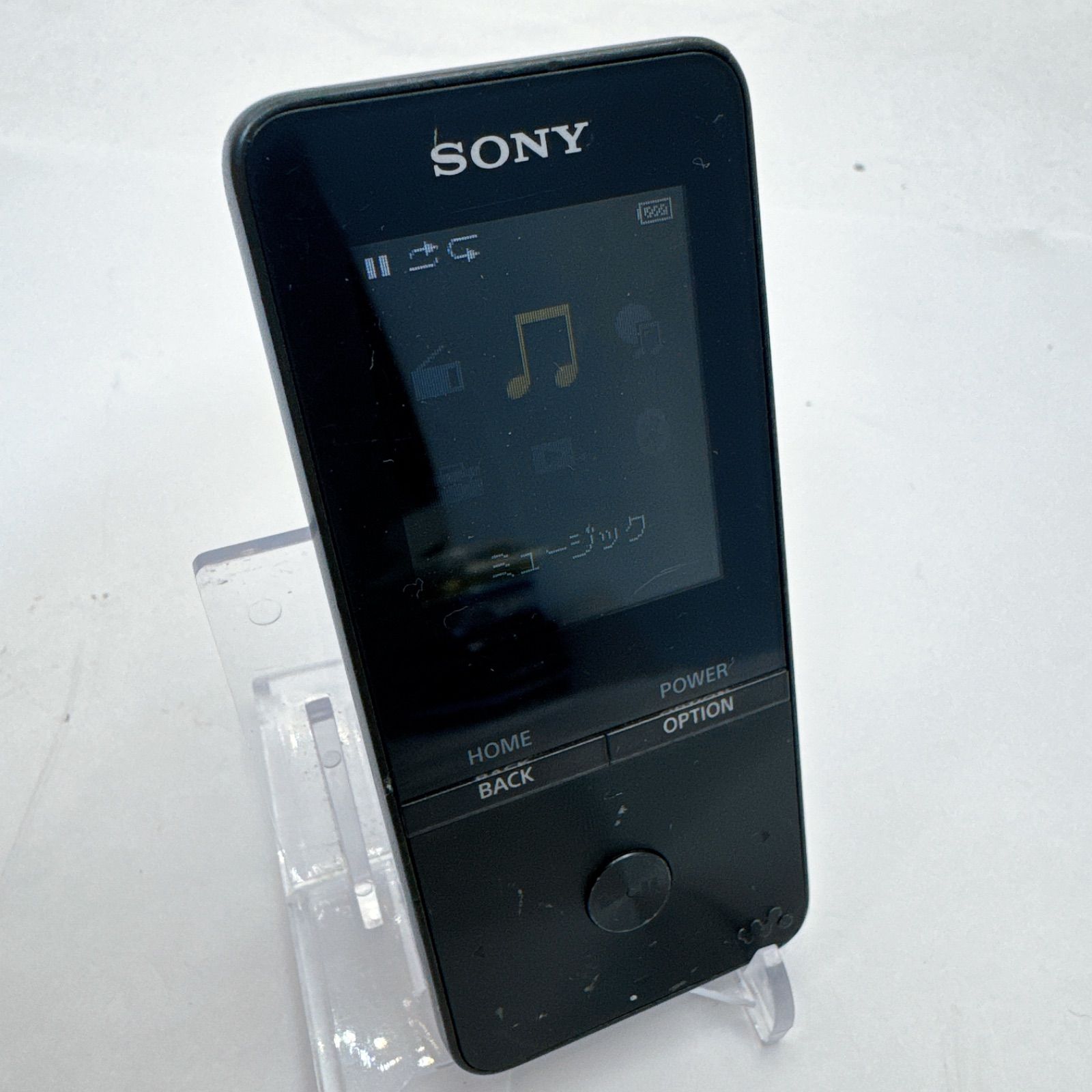 ラバーカバー&ショートケーブル付】SONY NW-S313プレーヤー 4GB