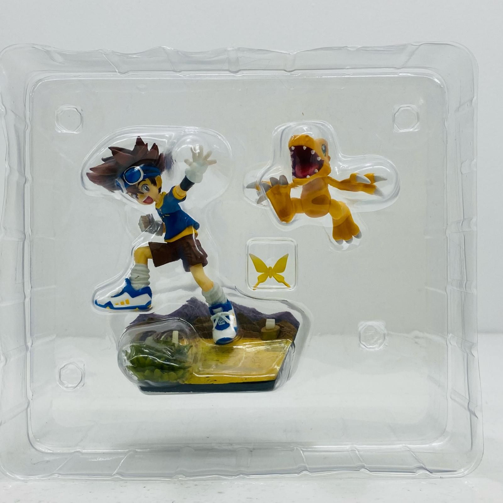 デジモン デジモンアドベンチャー 太一 アグモン フィギュア 中古 フィギュア デジモンアドベンチャー 八神太一＆アグモン
