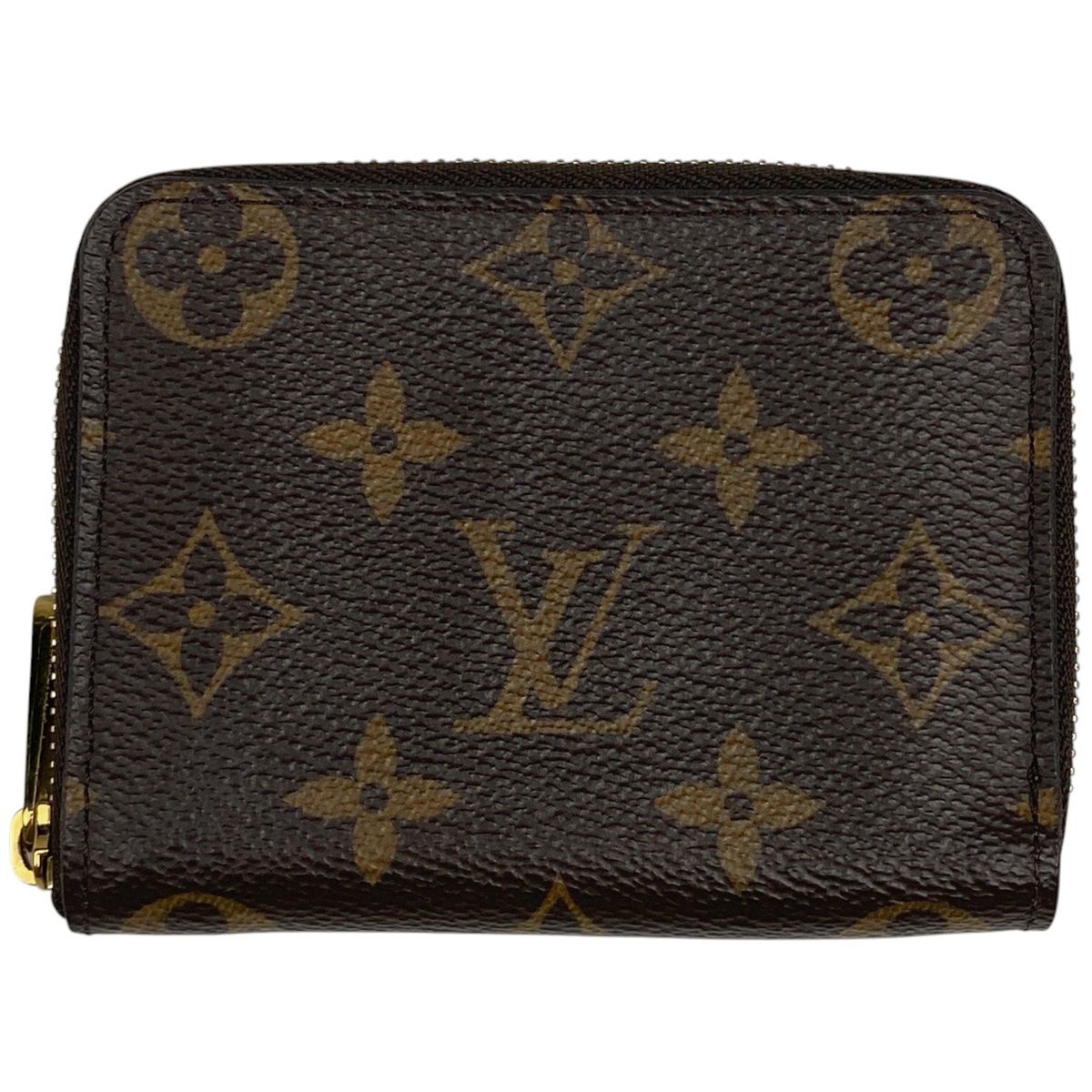 ルイ ヴィトン Louis Vuitton ジッピー コインパース 小銭入れ カードケース ラウンドジップ ラウンドファスナー コインケース モノグラム ブラウン M60067 レディース