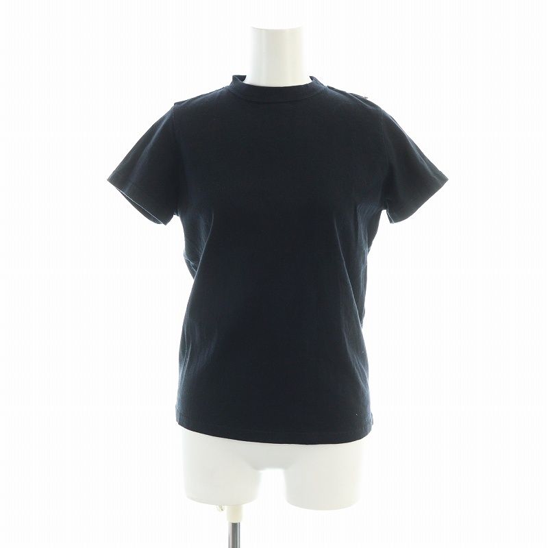 BALENCIAGA バレンシアガ Tシャツ・カットソー 黒 2008825A0199 BALENCIAGA（Tシャツ/カットソー(半袖/袖なし) ・ ブラック/黒色