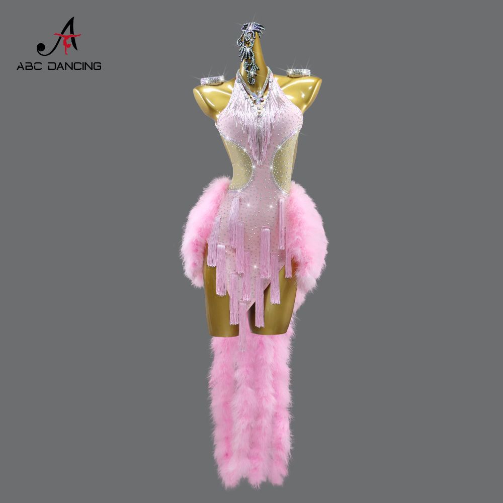 感 社交ダンス ドレス レディース 競技用 ステージ 舞台衣装 発表会 ダンスウェア ラテン サンバ ルンバ チャチャ ワルツ タンゴ モダンダンス パーティー 演出服 フラメンコ ベリーダンス フォーマルドレス P-48