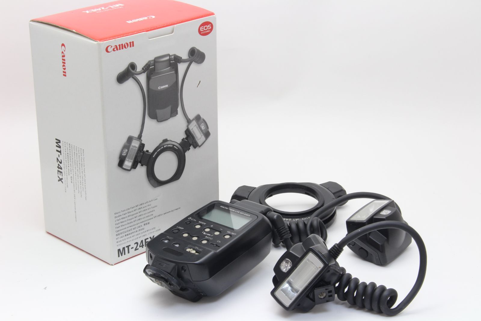 AB Canon キャノン マクロツインライト MT-24EX 初期不良返品無料 9-87