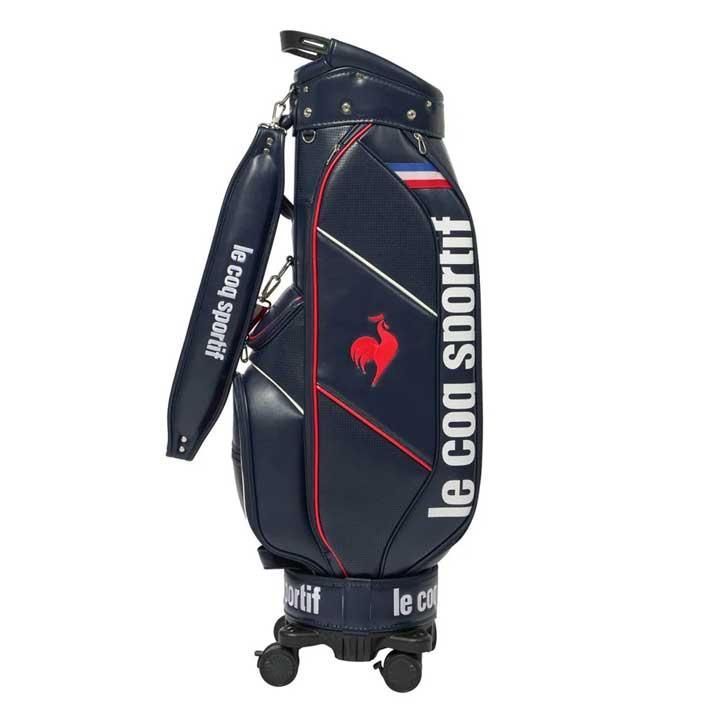 ルコック le coq sportif LG5FCB00U 取り外し キャスター付き カート キャディバッグ 2025 8.5型 4.6kg NV00 ネイビー