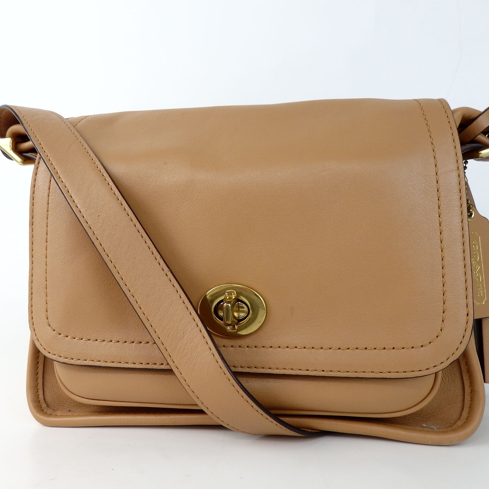 COACH】コーチ ショルダーバッグ ターンロック 21194 レガシー