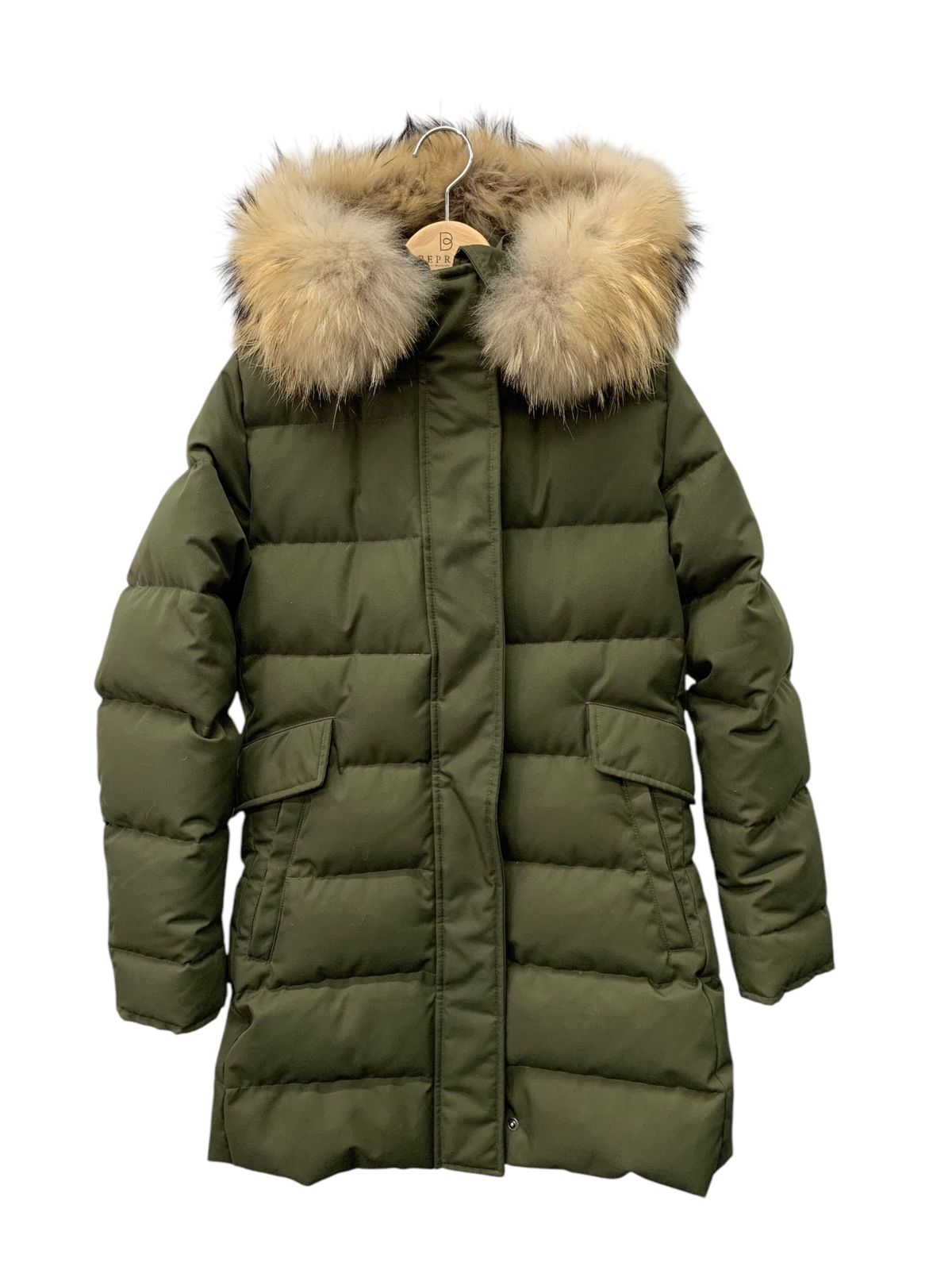 ピレネックス Grenoble Jacket 32735 ダウンコート 38 カーキグリーン 
