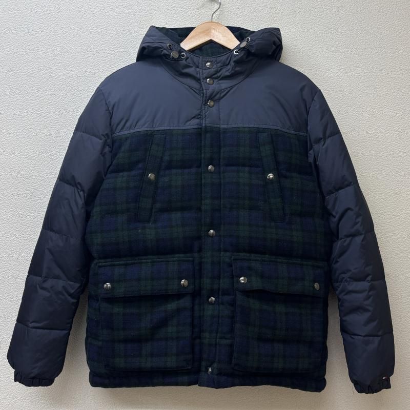 TOMMY HILFIGER トミーヒルフィガー ジャケット、上着 ダウンジャケット 0887885432-416 リバーシブル 無地 ナイロン チェック ウール フード ダウン