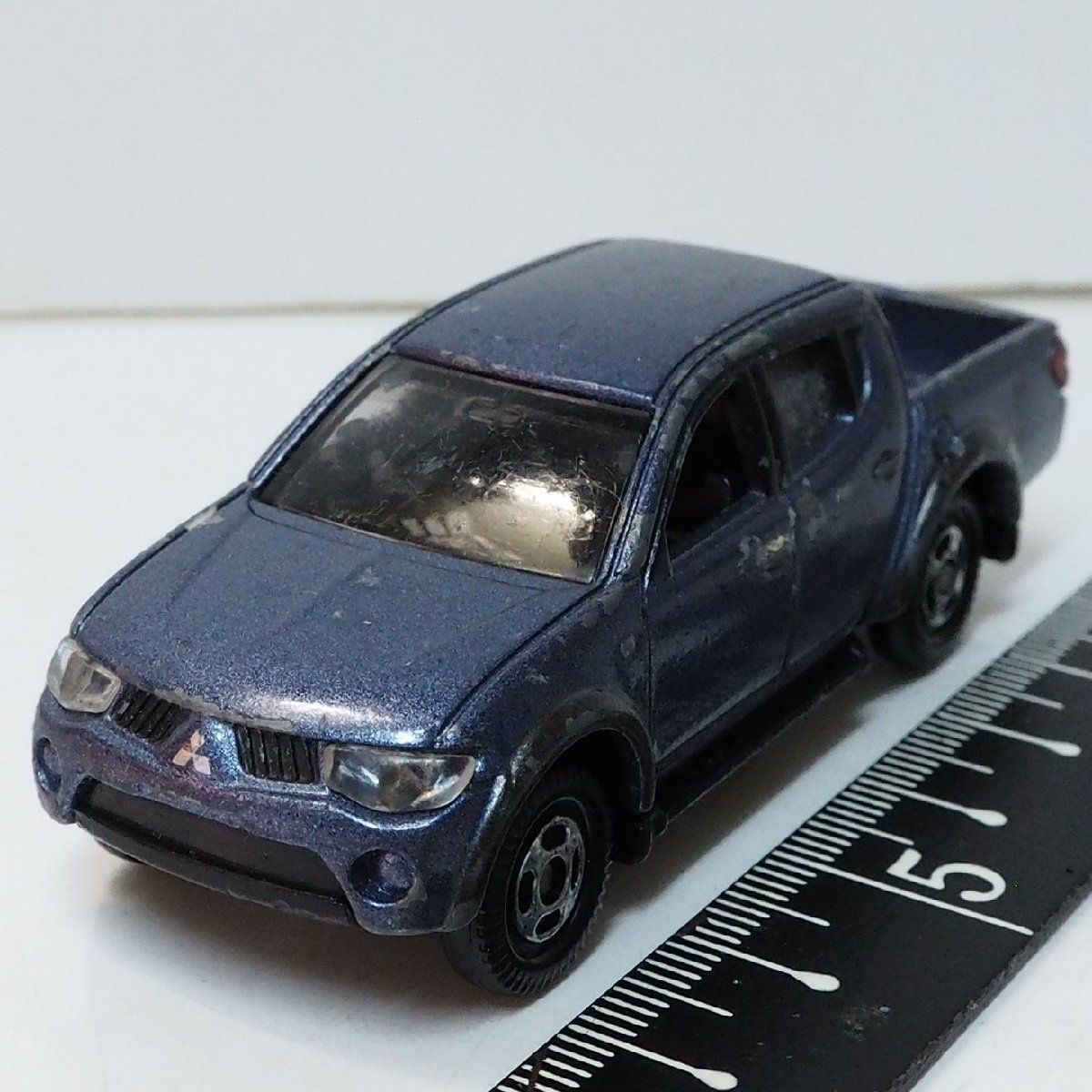 トミカ No.109【三菱トライトン MITSUBISHI TRITON 青ブルー ミツビシ】1/66ミニカー  ダイキャスト製■TOMYトミー【中古】送料込