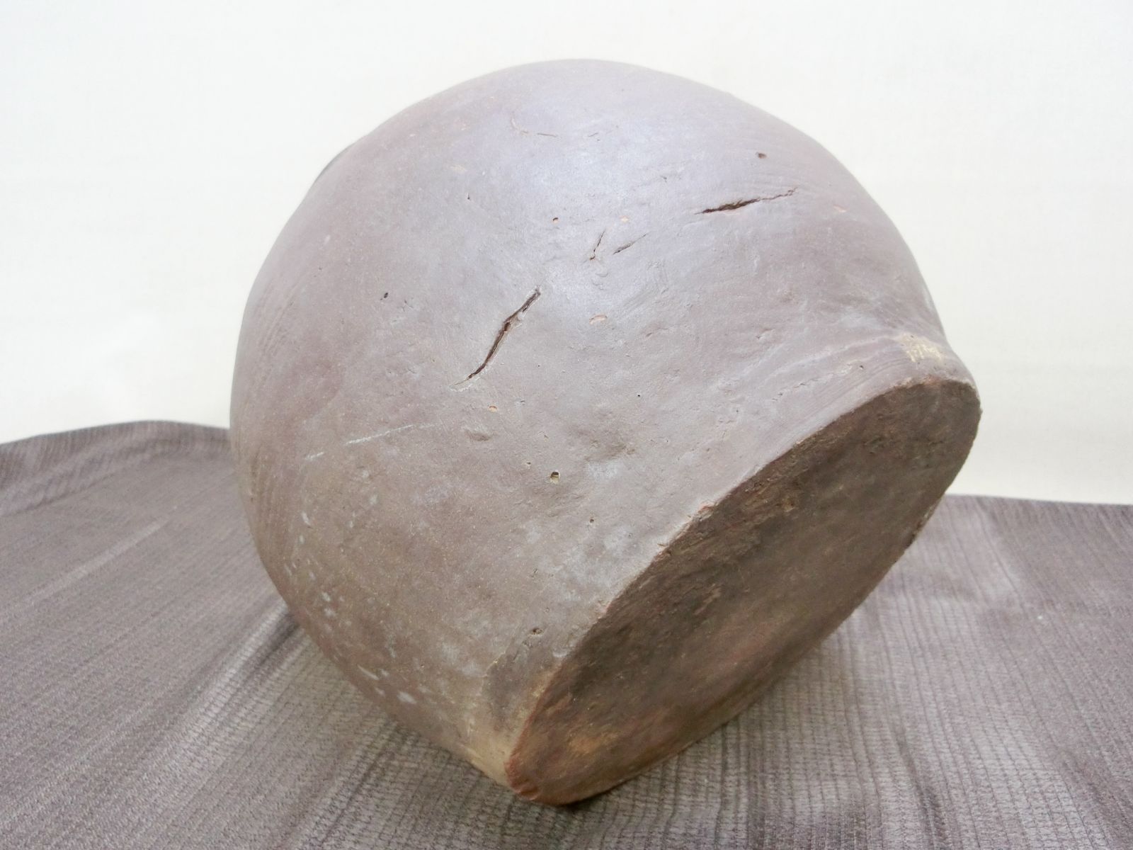 壺 自然釉 ゴマ釉・PP・骨董古美術】◇丹波 備前 花器 常滑 越前