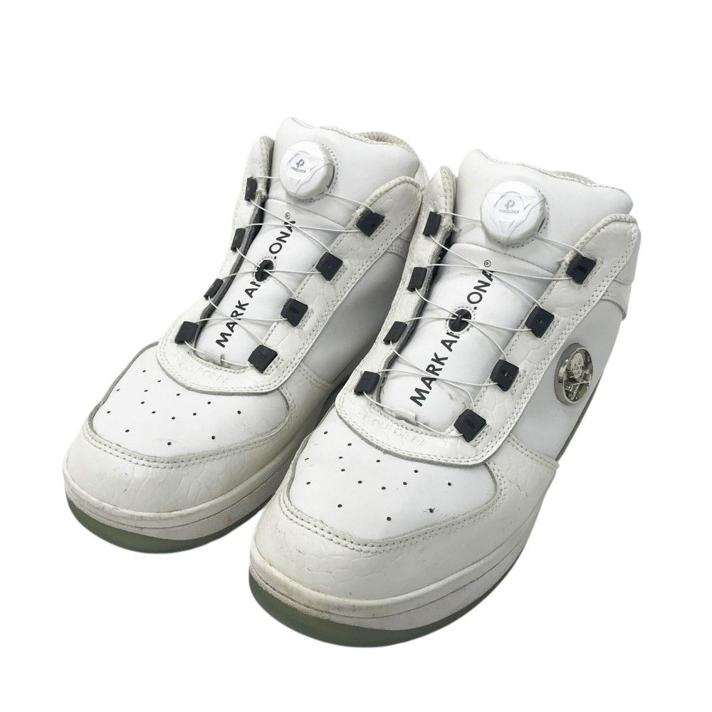 MARK&LONA マークアンドロナ ゴルフシューズスパイクレス ホワイト25