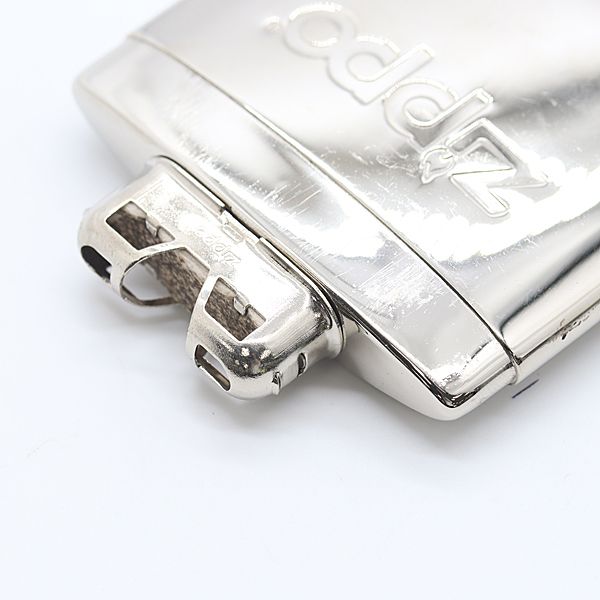 スカルデザイン シルバー925オイルライター ZIPPO シルバー(925)ケース