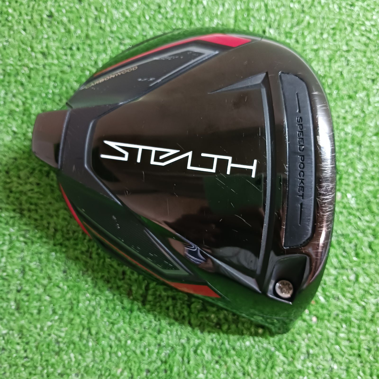 TaylorMade - テーラーメイド ステルスドライバー 9度　ヘッドのみ　新品同様の日本正規品 テーラーメイドステルス ドライバー9.0ヘッドのみ, ヘッドカバー