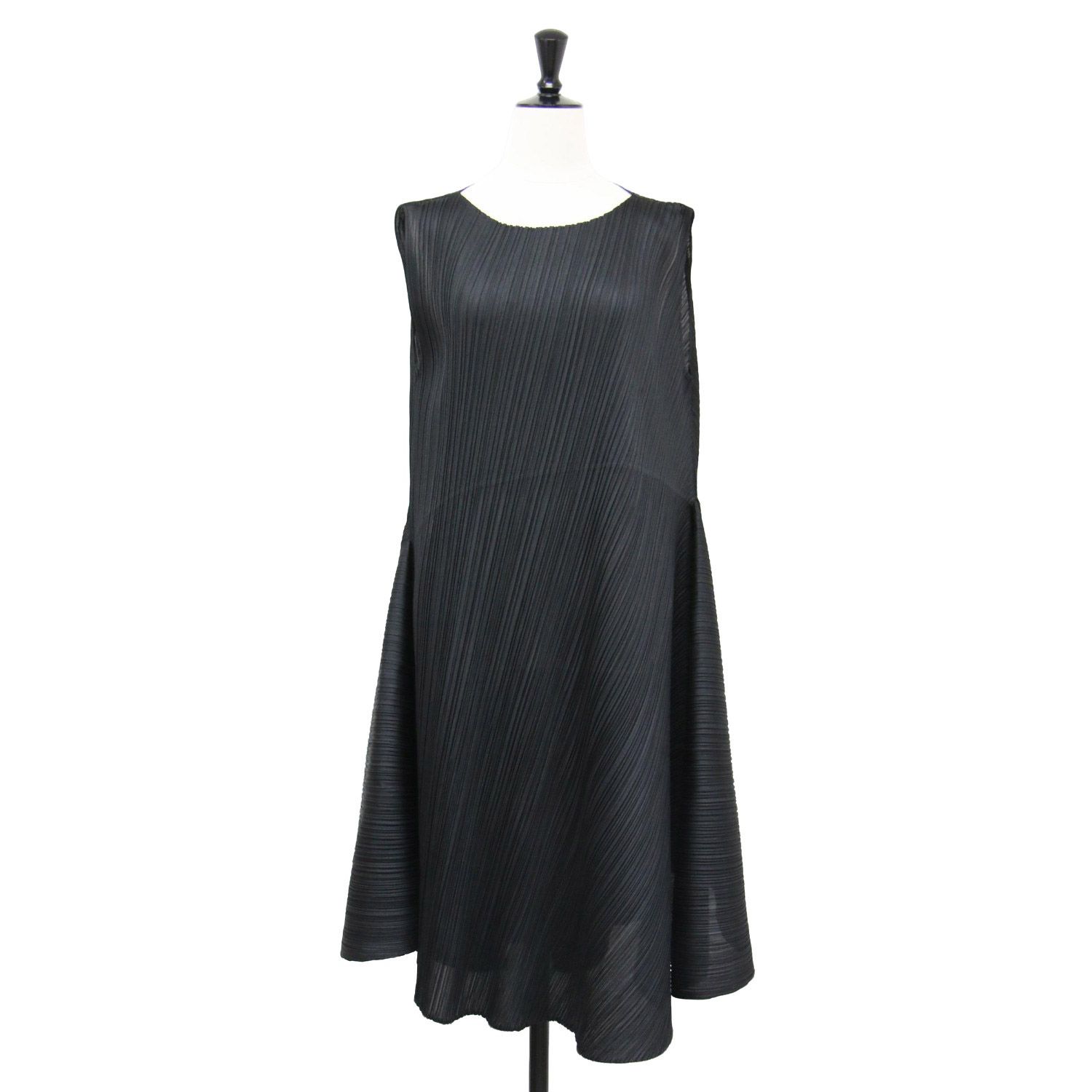 プリーツプリーズ PLEATS PLEASE ノースリーブワンピース ロング