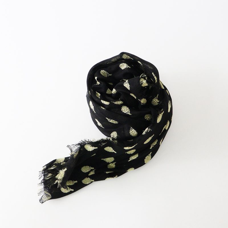 美品 オールドマンズテーラー R&D.M.Co- ARTICHOKE GAUZE SHAWL