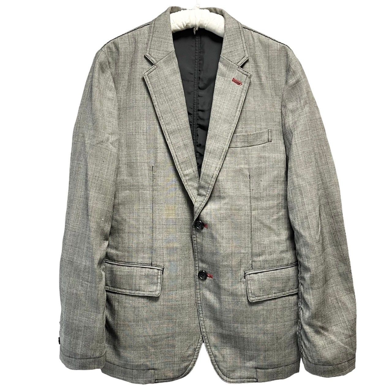 COMME des GARCONS コムデギャルソンオム 08AW グレンチェックパッカ 