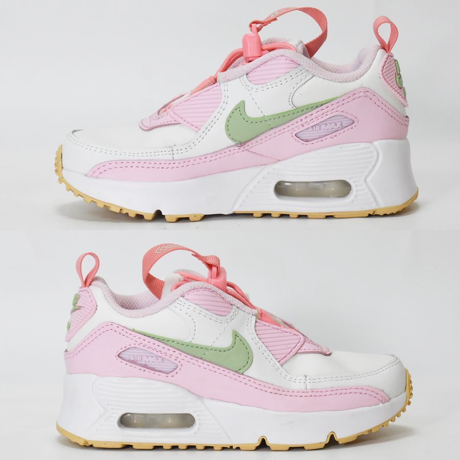 NIKE キッズ 22.5cm AIR MAX 90 マルチカラー ピンク - スニーカー