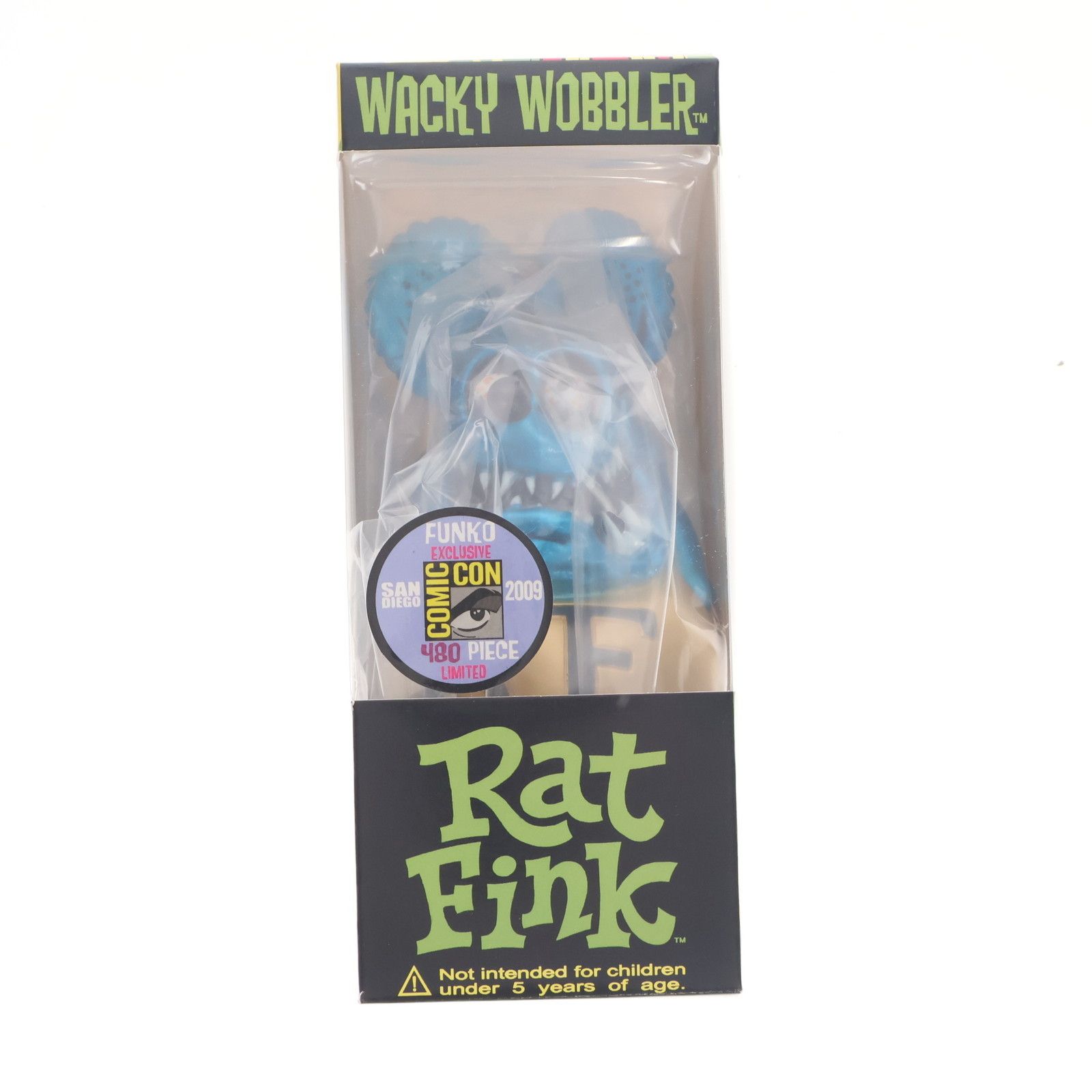Wacky Wobbler Rat Fink 2009限定 Amazon.co.jp: FUNKO Wacky Wobbler RAT FINK （メタリックブルー