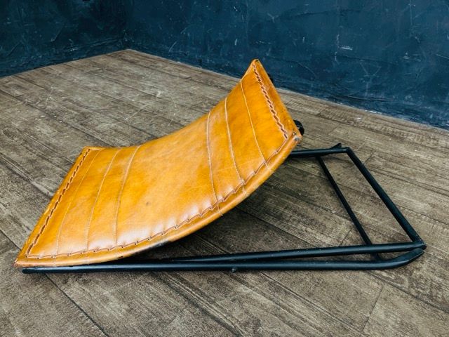 レザーフォールディング スツール