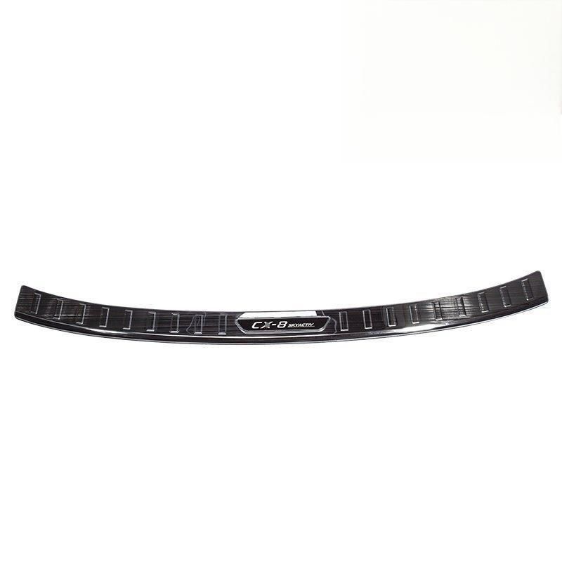 マツダ CX-8 KG系 用 トランクガードカバー ガーニッシュ リアバンパー プロテクター ガード パーツ 防汚 保護 外側 1P