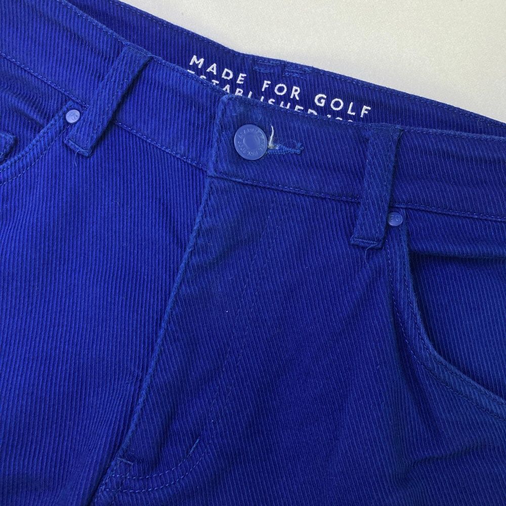 サイズ：5 PEARLY GATES パーリーゲイツ コーデュロイパンツ ブルー系