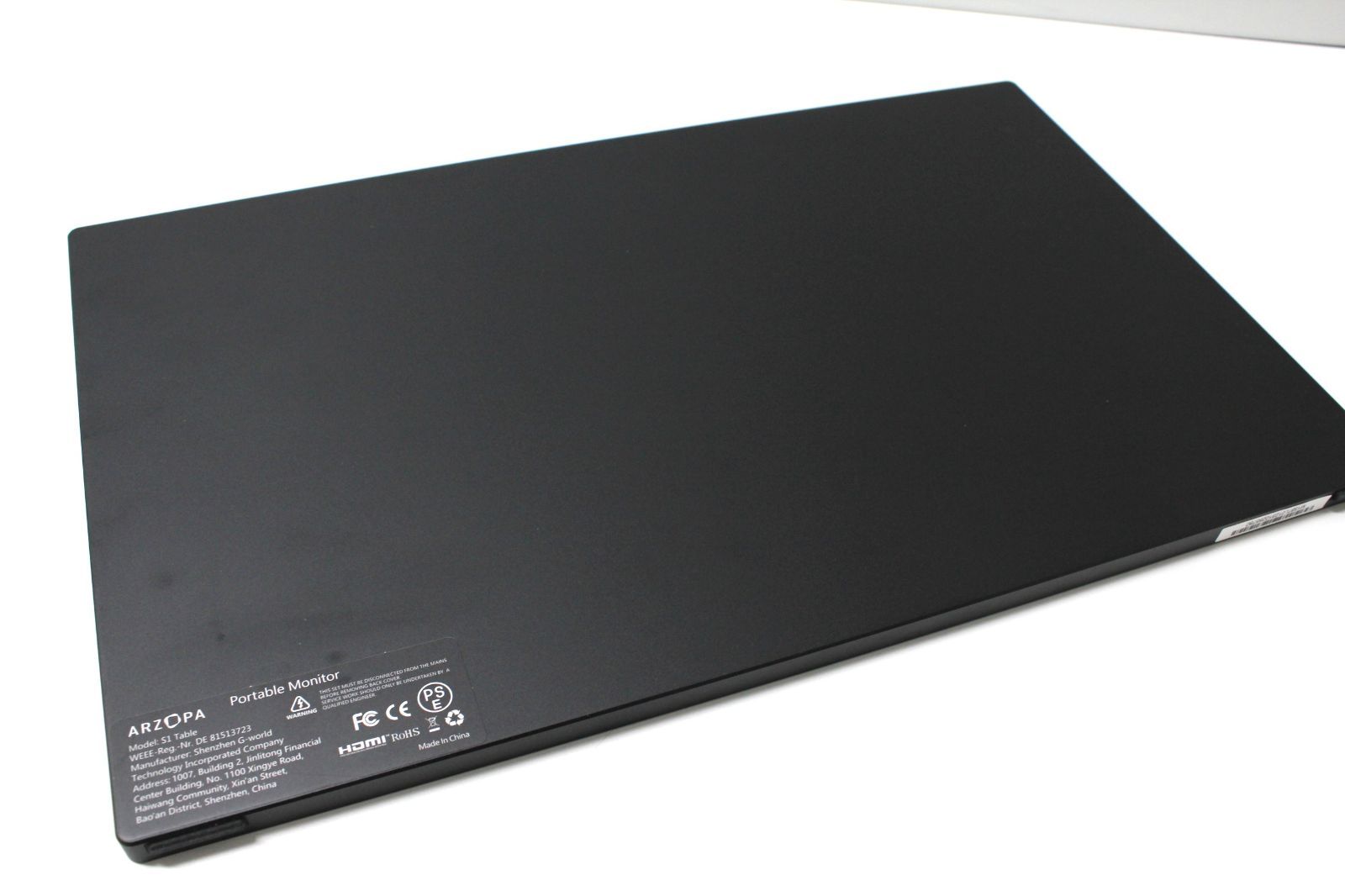 ARZOPA/モバイルディスプレイ/S1 Table/FHD/15.6インチ ④ 未開封新品