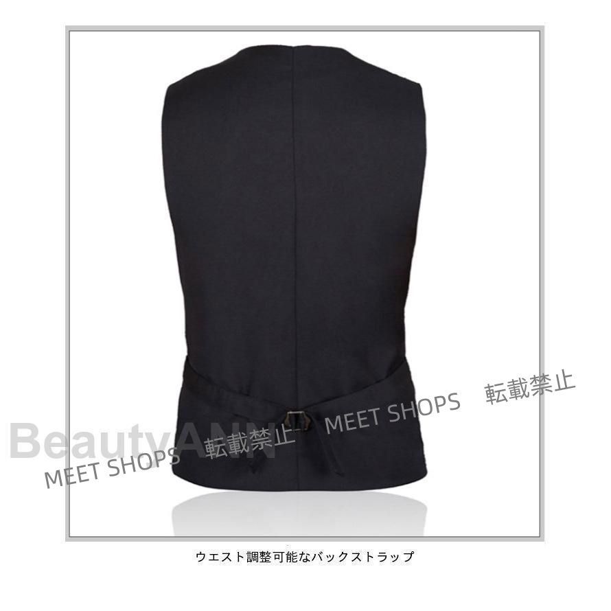 【新品未使用】スーツベスト メンズ 大きいサイズ 黒 グレー スッキリ 秋冬 無地 前開き フォーマル カジュアル 結婚式 卒業式 入社式 成人式 ddhc19