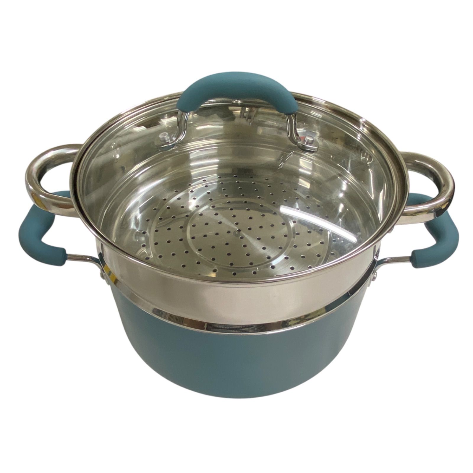 MYB GOODFUL フライパン11点セット ブルー 青 ターコイズ