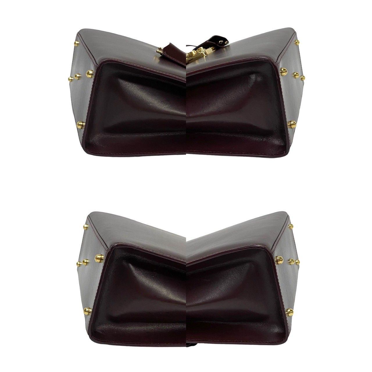 美品 GUCCI グッチ レディロック ハンドバッグ ショルダー オールドグッチ 極 美品 GUCCI グッチ オールドグッチ レディロック ロゴ カーフ