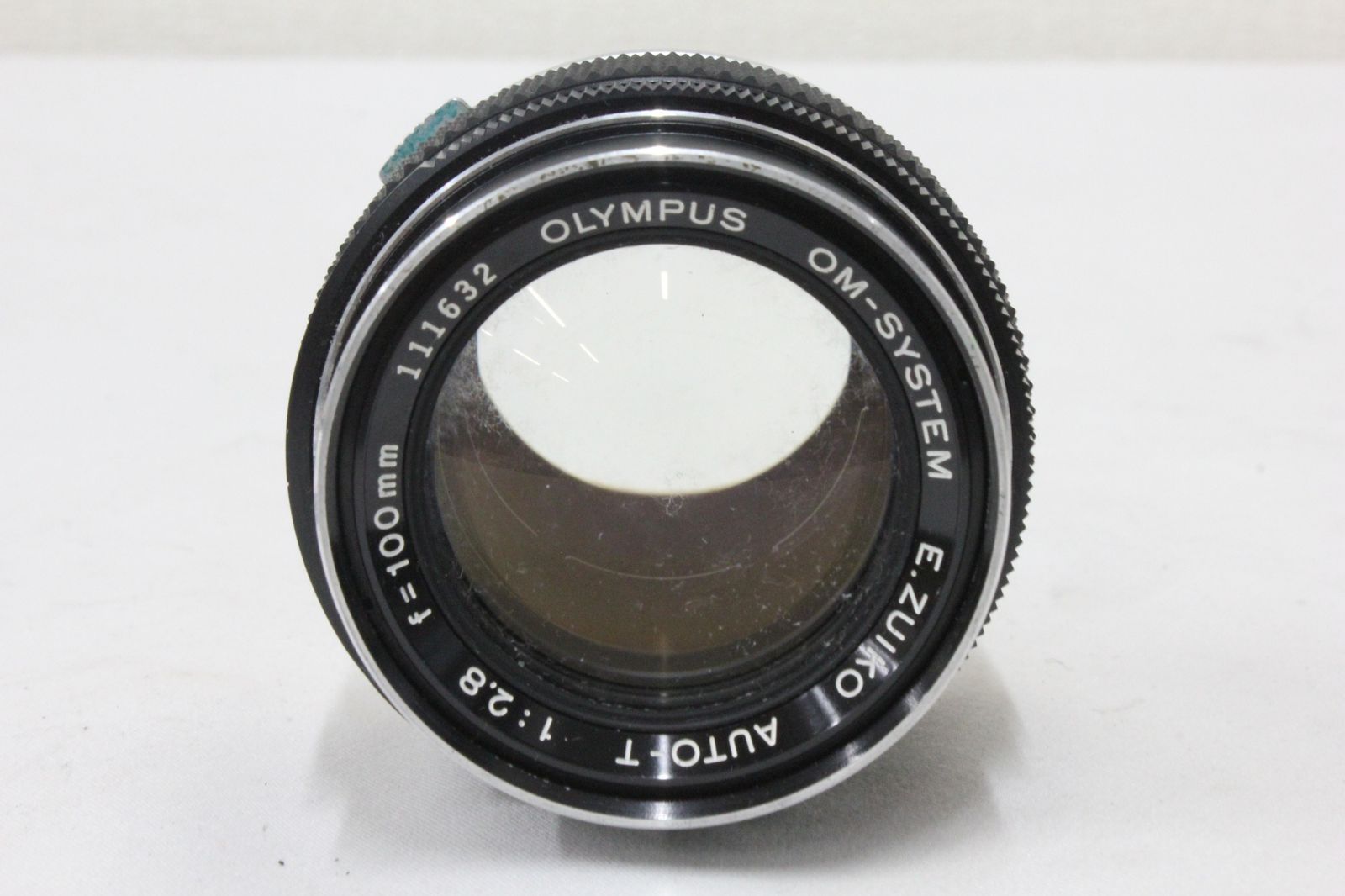 品 オリンパス Olympus OM SYSTEM E ZUIKO AUTO T 100 mm F 2 8 前後キャップ付き レンズ 2973
