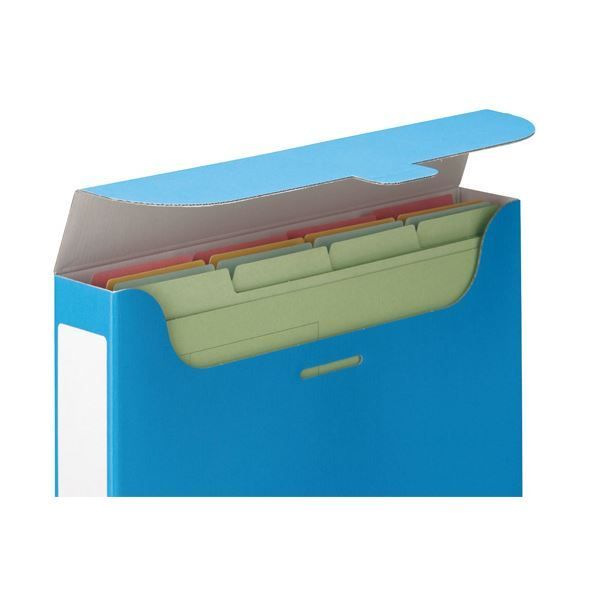 TANOSEE ファイルボックス A4背幅32mm ナチュラル 1セット 50冊 5冊×10パック