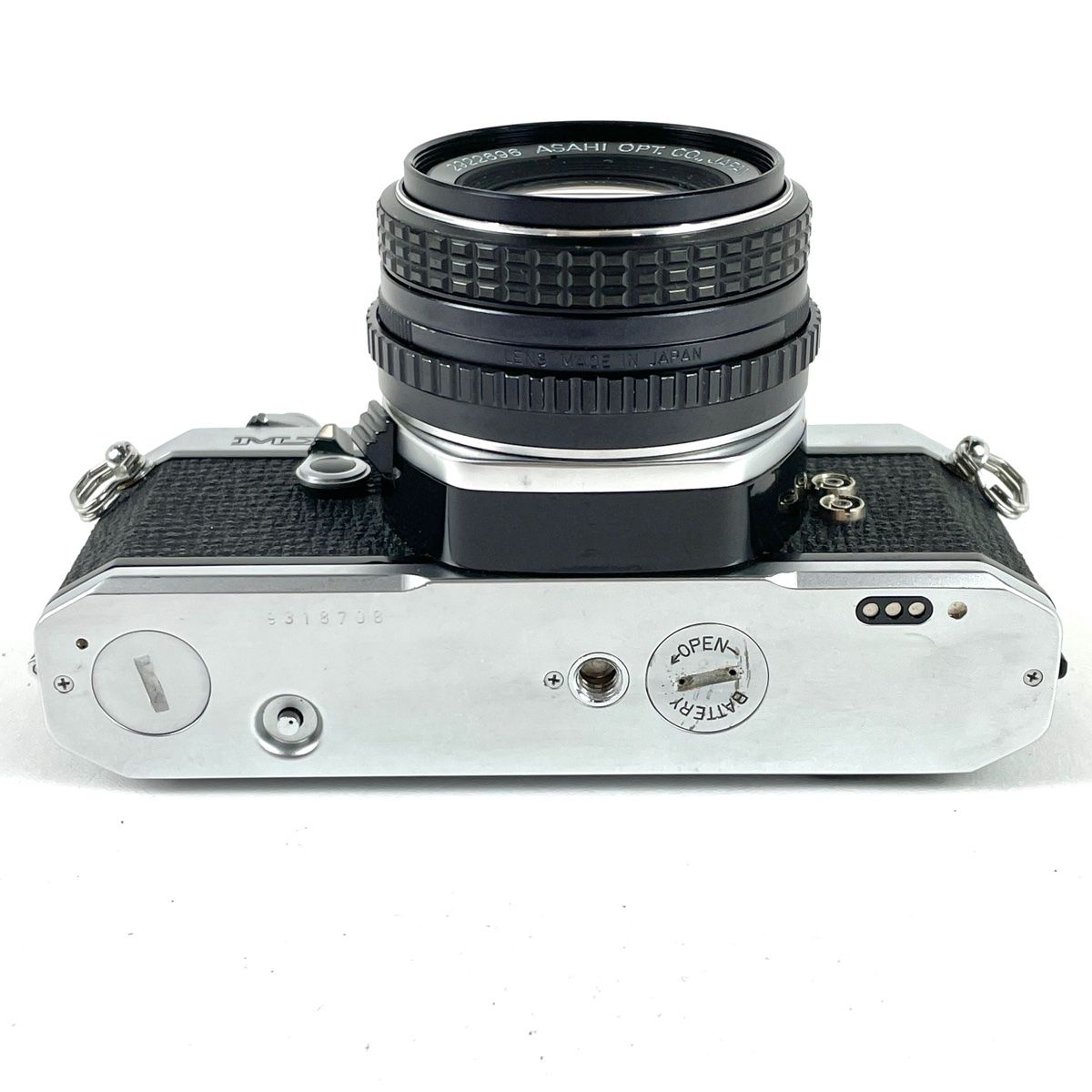 ペンタックス PENTAX MX シルバー ＋ SMC PENTAX-M 50mm F1.7 フィルム マニュアルフォーカス 一眼レフカメラ 【中古】