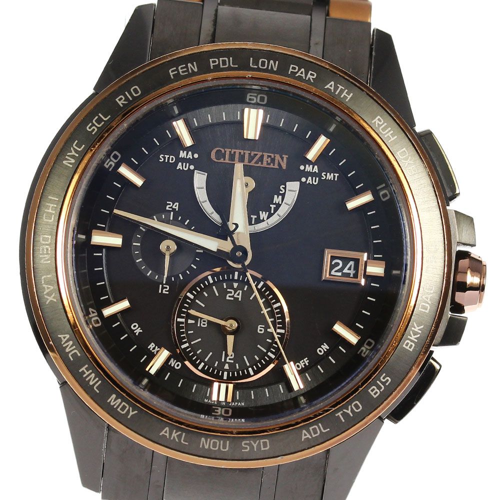 シチズン アテッサ 限定モデル AT9026-52E チタン シチズン アテッサ