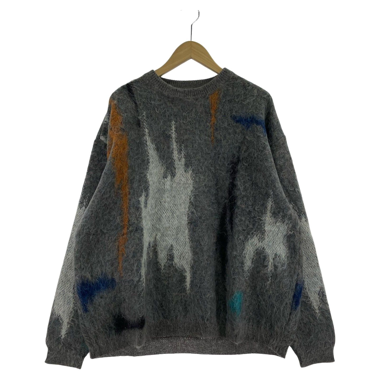 YOKE STILL JACQUARD CREWNECK グレー YOKE ヨーク STILL JACQUARD