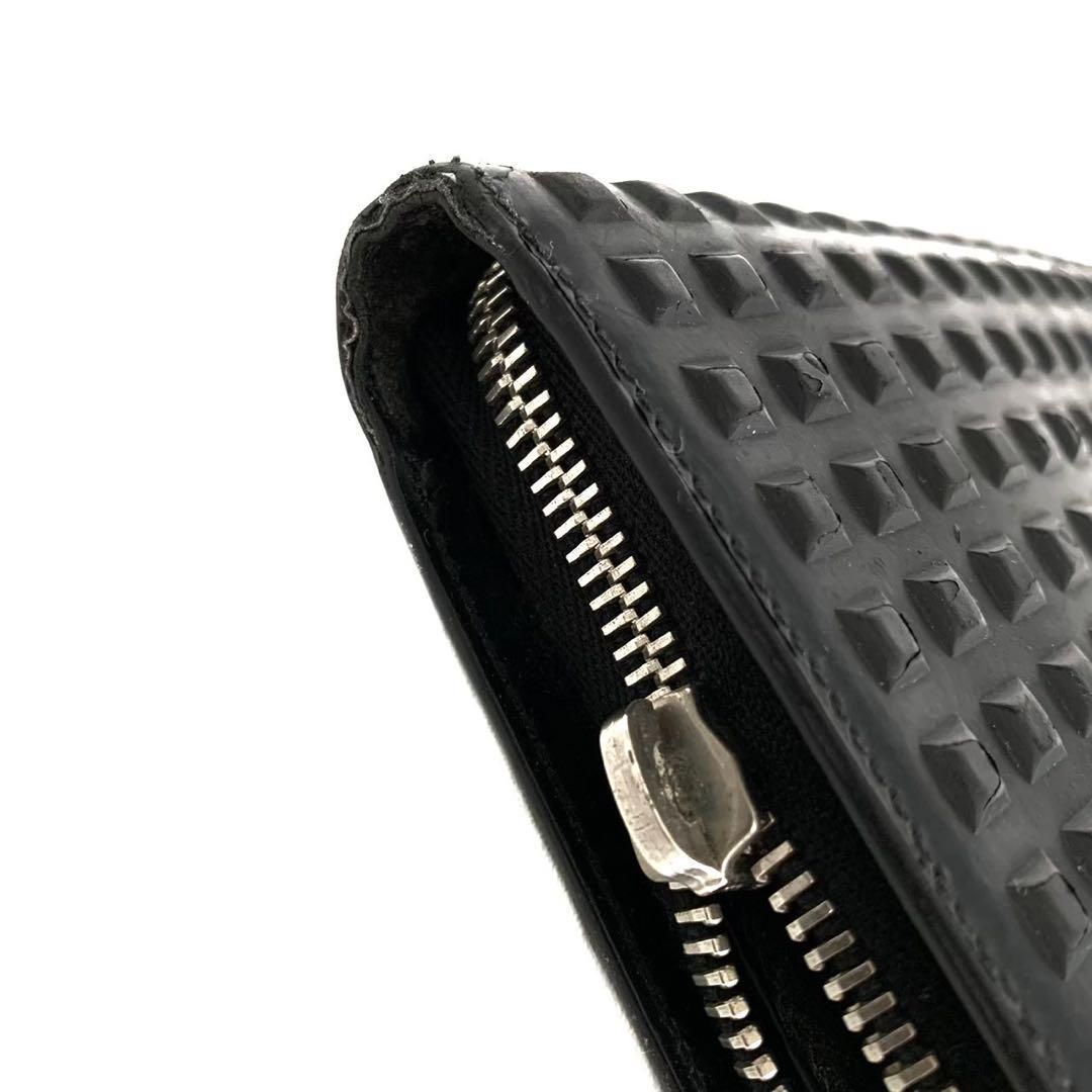 BALENCIAGA バレンシアガ　長財布　スタッズ　gridシリーズ　難あり BALENCIAGA バレンシアガ 長財布 スタッズ gridシリーズ 難あり