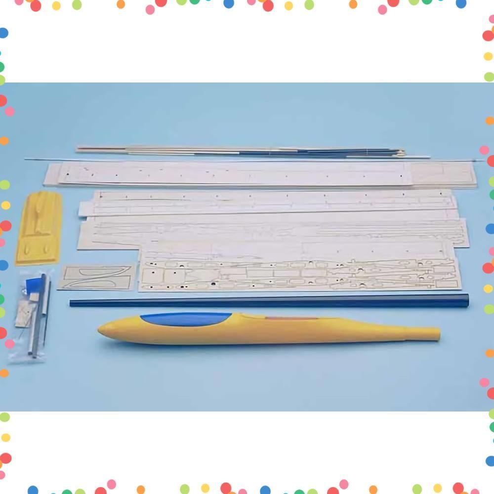 在庫 Mokei PILOT シラントロ 2m OK バルサキット 電動グライダー OK模型 ラダー機 12161 WWW_SKLAD-KIRPICHA_RU