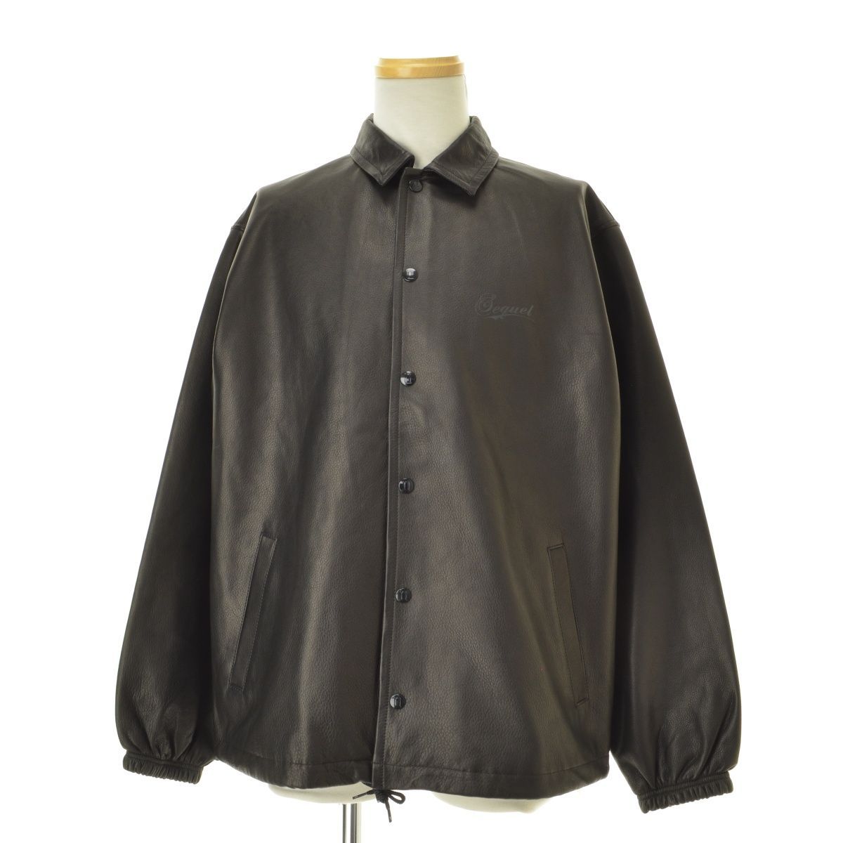 SEQUEL レザーコーチジャケット シークエル SQ-23AW-JK-03