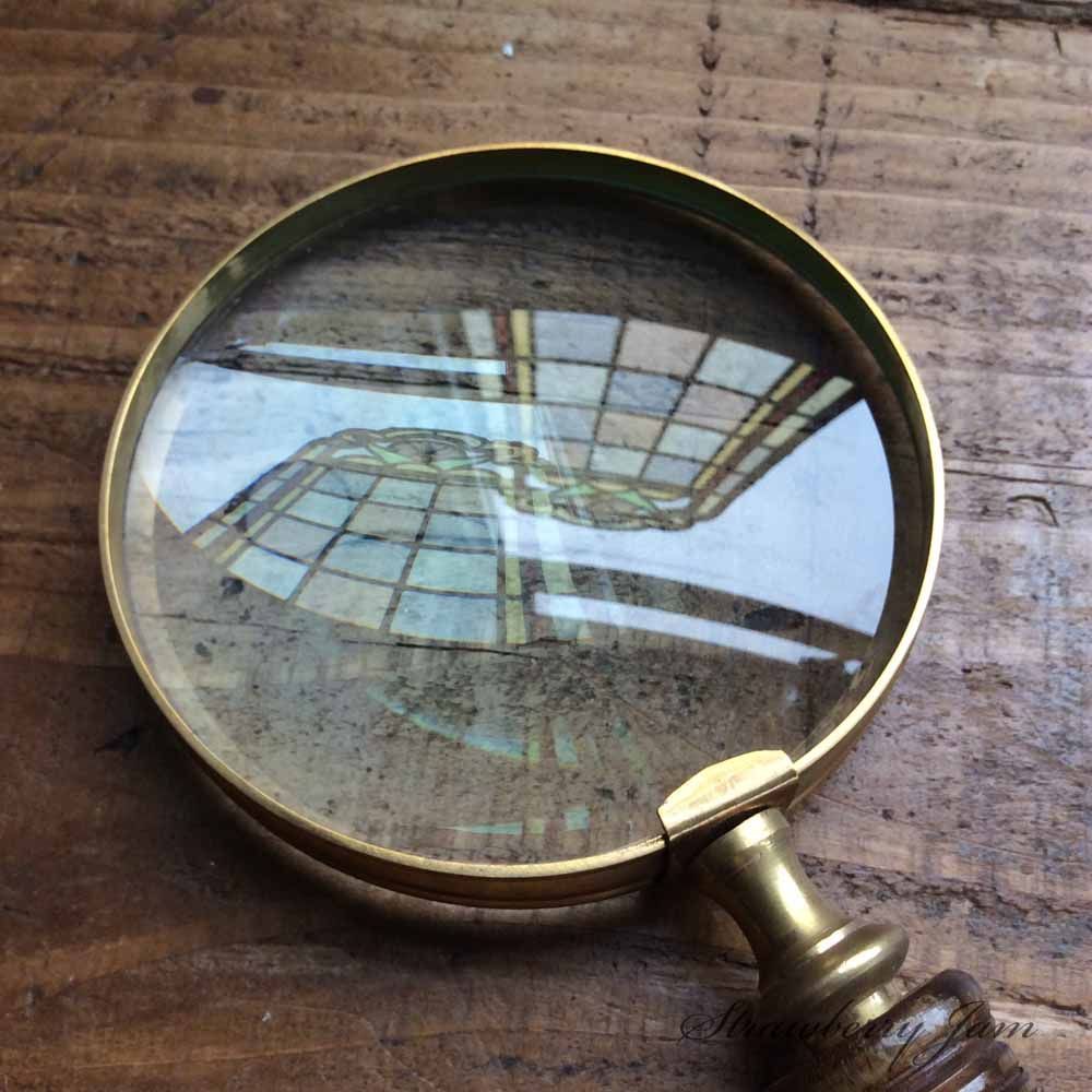 L2706-319   フランスアンティーク ルーペ L2706-319 フランスアンティーク ルーペ 虫眼鏡 双眼鏡 フランス