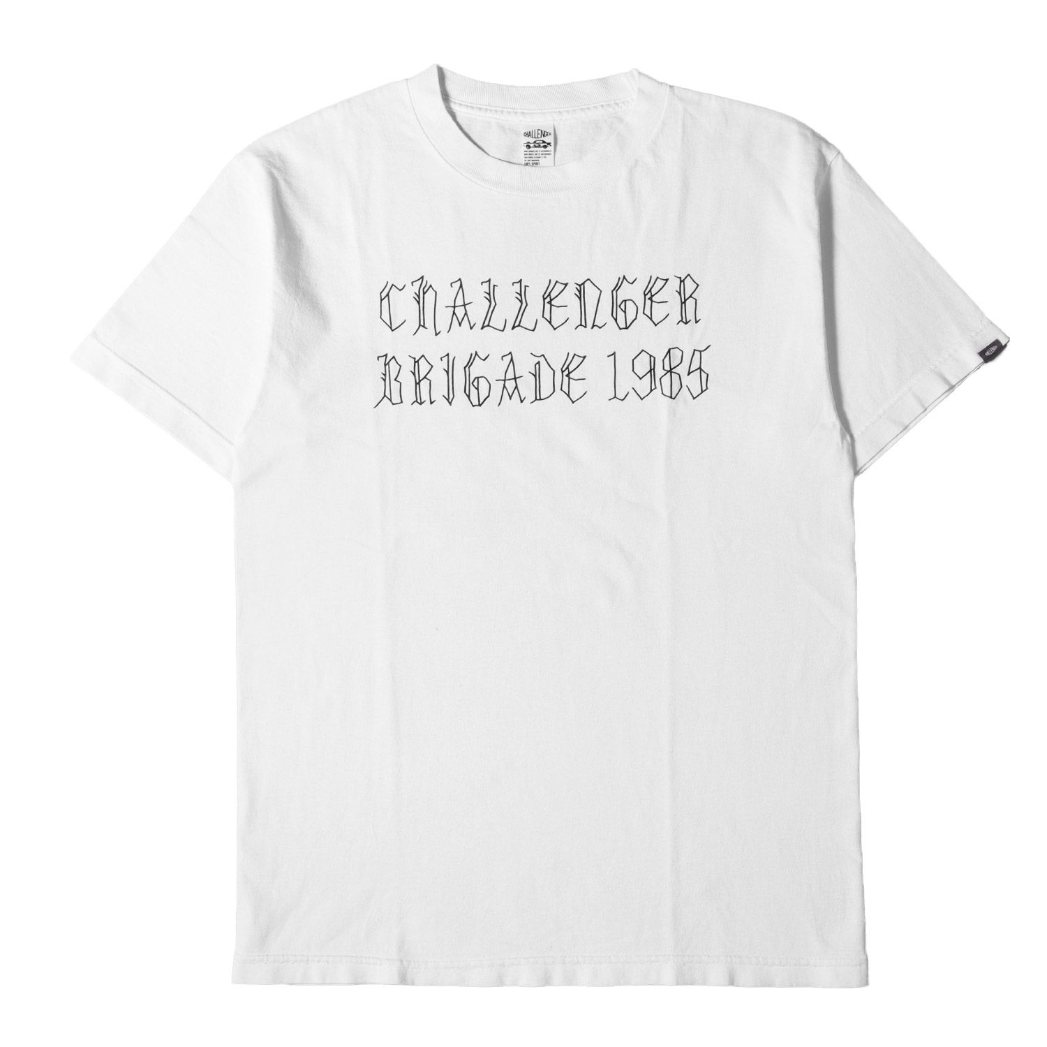 CHALLENGER チャレンジャー Tシャツ ブランドロゴ グラフィック クルーネックTシャツ ホワイト 白 M トップス カットソー 半袖  カジュアル ブランド ストリート 着回し