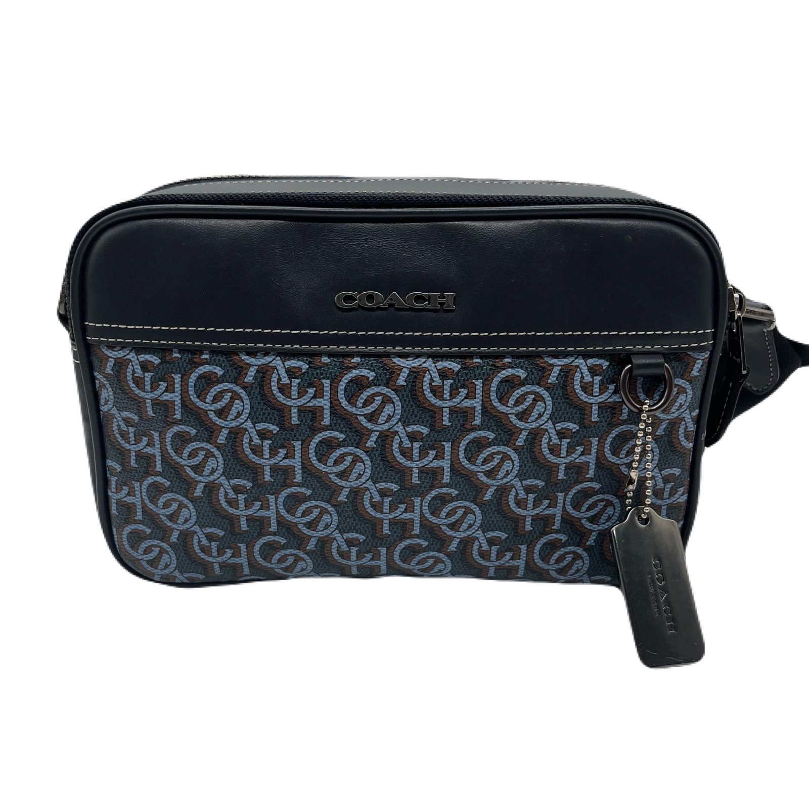 未使用級<!-利用不可文字-!>COACH コーチ CF484 グラハム シグネチャー 