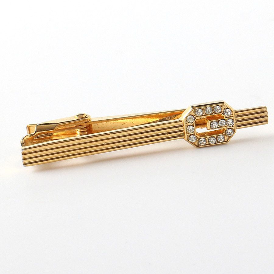 M18647 美品 GIVENCHY ジバンシィ Gロゴ タイピン カフスボタン セット