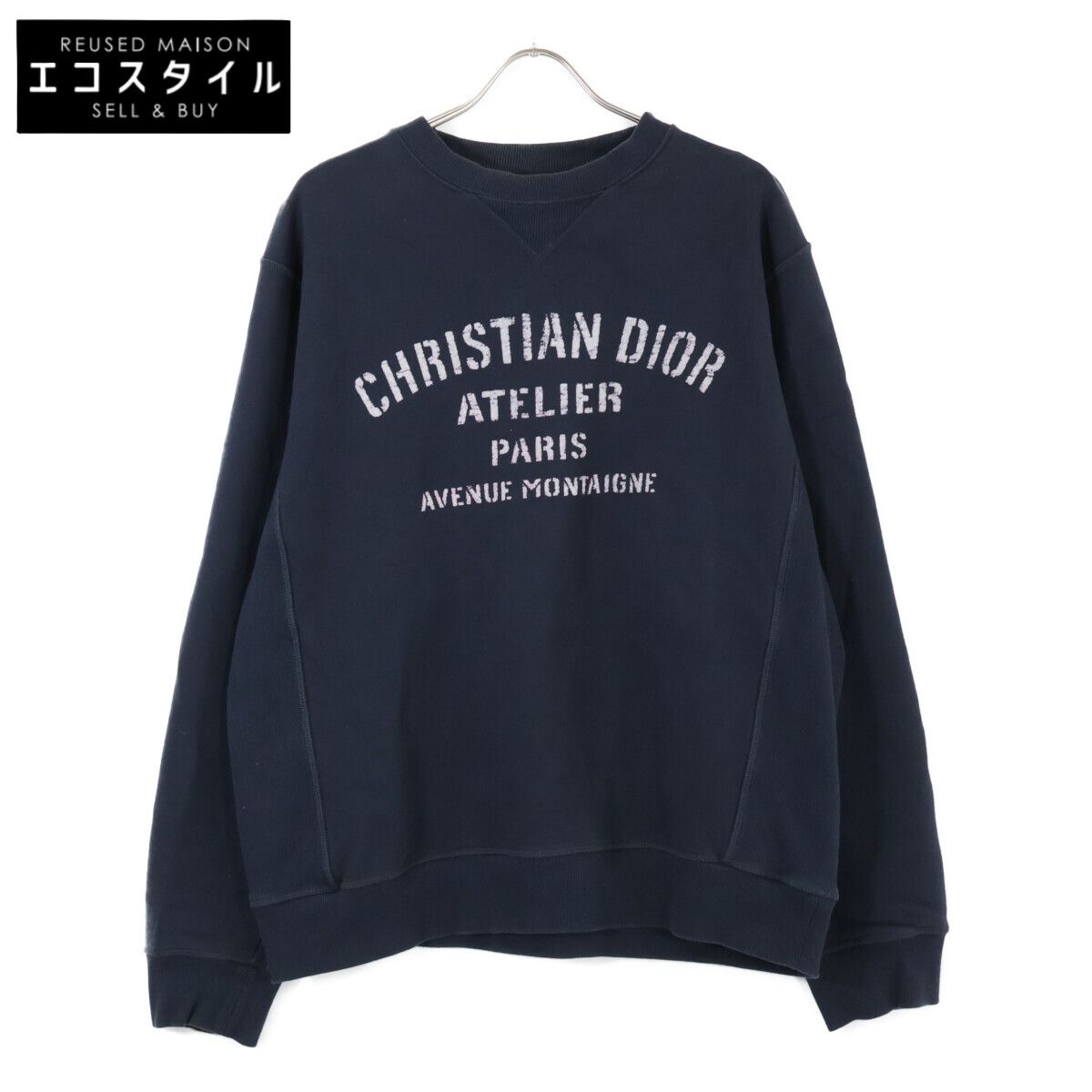 DIOR ディオール ﾈｲﾋﾞｰ 043J655A0531 ｱﾄﾘｴ ｺｯﾄﾝ ｽｳｪｯﾄ XL